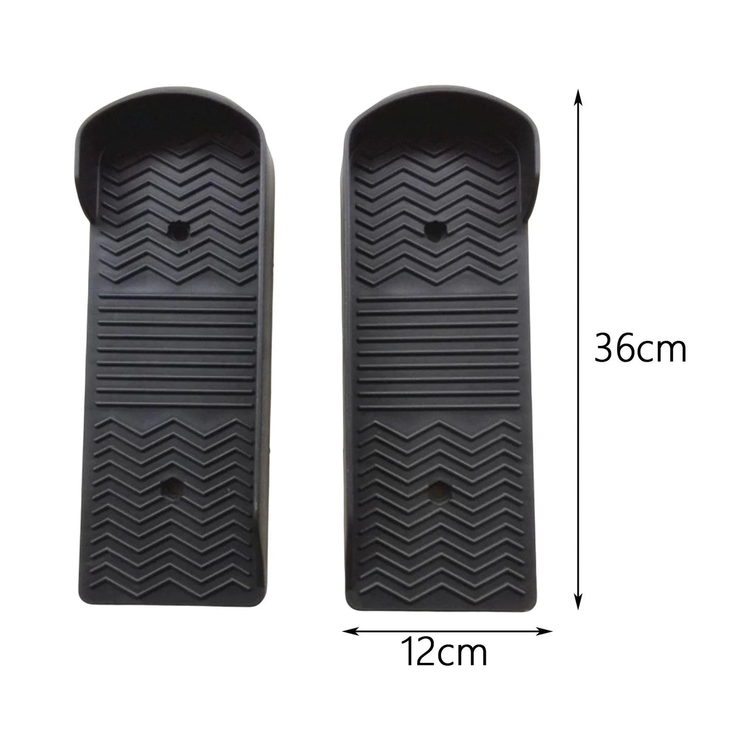 Gym Elliptical Machine Foot Pedals Lightweight to Install Non Slip Walking Machine Pedals for Gym Indoor Exercise Office Devices