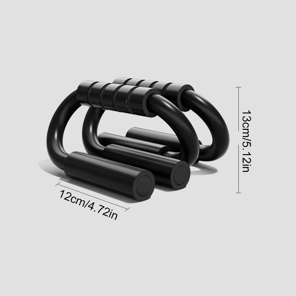 S Shape Push up Stand Trainers Foam Handles Chest Fitness Equipment Home Fitness Chest Training Equipment