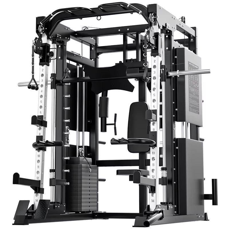 Professional Smith Comprehensive Trainer Home Multi Functional Combination Fitness Equipment Flying Bird Squatting Longmen Frame