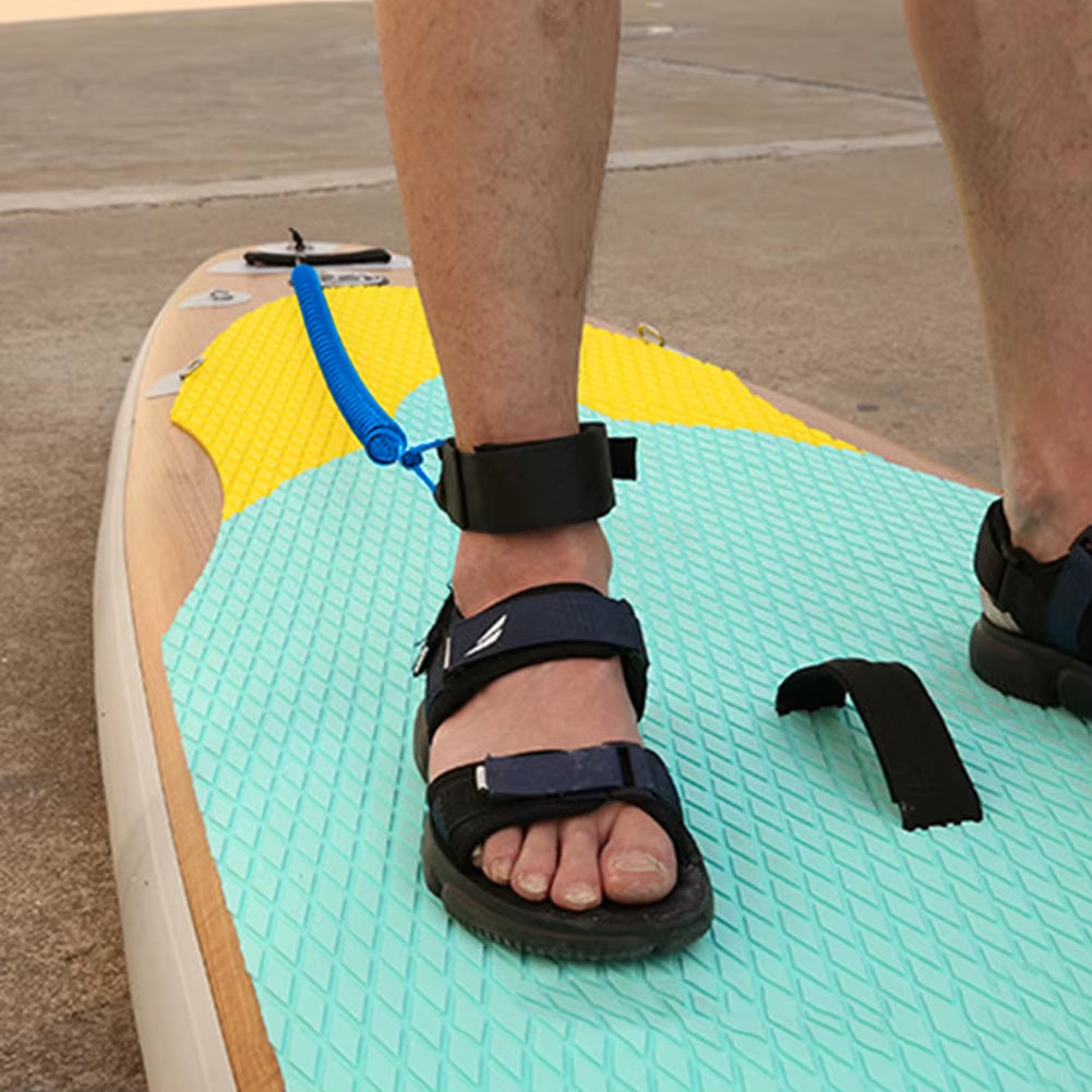 Surf Sup Ankle Leash Surfing Elastic Coiled Stand up Paddle Board Leg Rope Surfboard Ankle Leash Surfboard Leash Leg Rope