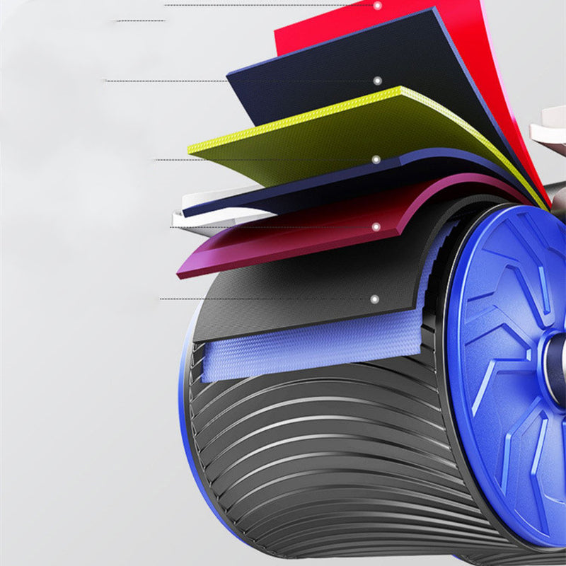 Beginner'S Automatic Rebound Belly Wheel Fitness Equipment