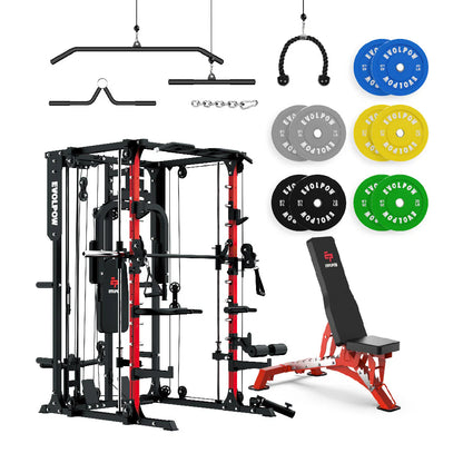 M2A Brute All-In-One Smith Machine Home Gym