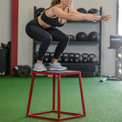 Produty 24 Plyometric Box Set with Antislip Surface for Highintensity Home Gym Workouts Ideal for Strength Training Jump Exerci