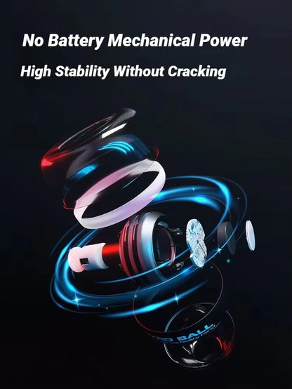 Self-Starting Multi-Functional Forearm Exerciser Power Ball Wrist Booster Trainer Hand Strength Grip Light-Up Strengthener