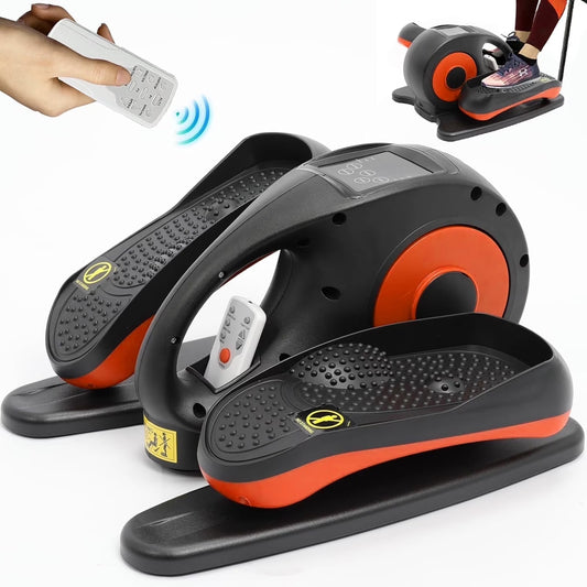 under Desk Elliptical Exercise Machine, Leg Exerciser While Sitting for Seniors, Electric Seated Pedal Exerciser, Mini Elliptical Machines for Home Office