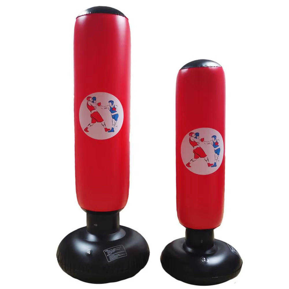 Home Boxing Punching Bag Sandbag Iatable Boxing Column Tumbler Sandbag Kick Martial Arts Training Equipment