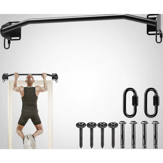 Heavy Duty Wall Mounted Pull up Bar, Multifunctional Home Gym System for Full Body Workout