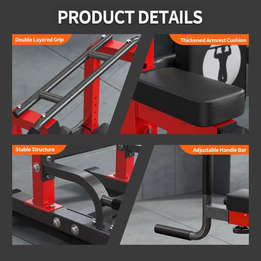 Multi-Function Power Tower Pull up Bar Station Pull up Dip Station for Home Gym 10-Level Adjustable Height Pull up Bar Stand Di