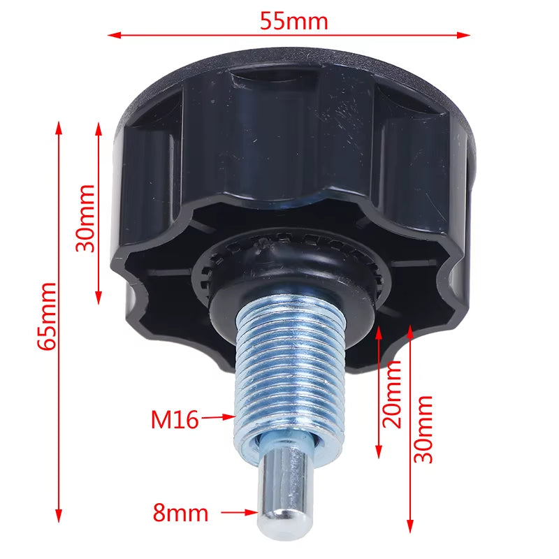 Spinning Bike Pull Pin Spring Knob Replacement Parts for Fitness Equipment