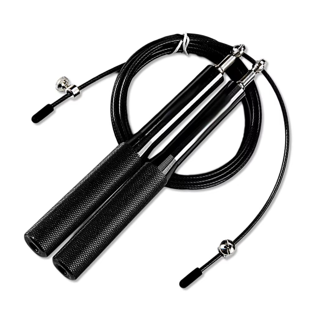 Fitness Jump Rope Wire Rope Bearing Aluminum Alloy Handle Cable Fitness Equipment Weight Loss Equipment Training Fitness Equipme