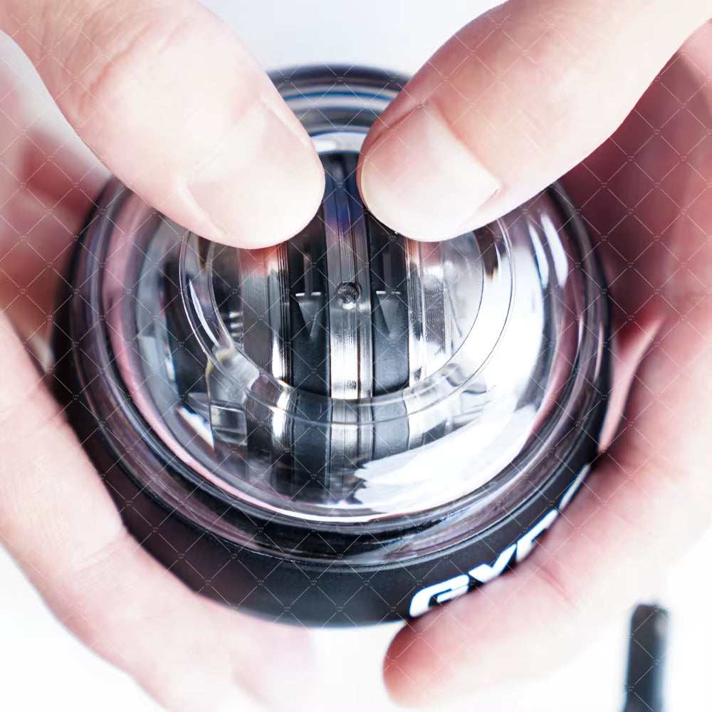 Power Ball Wrist Trainer Ball Wrist Strengthener Gyro Self-Starting Forearm Trainer Gyro Ball for Strengthening Muscles