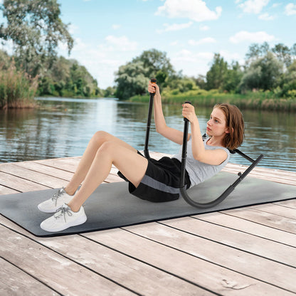 Fitness AB Trainer with Padded Head/Neck Support Sit up Training Assistant