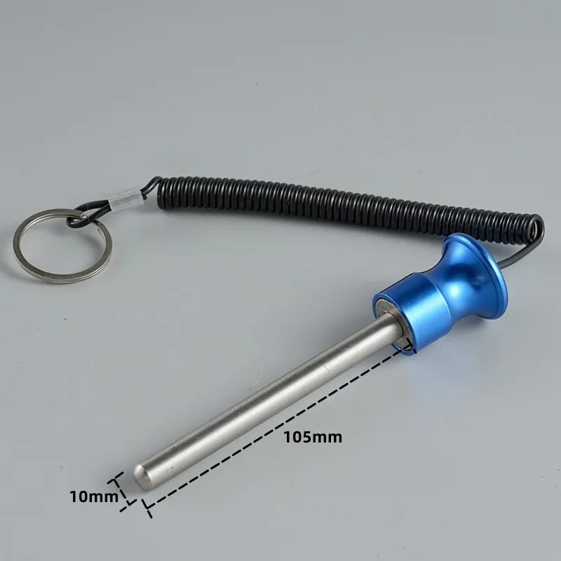 Magnetic Weight Pin Universal Weight Stack Replacement Selector Key Weight Machine Detent Pin with Reinforced Steel Wire Lanyard