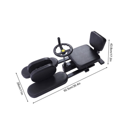 Heavy Duty Leg Stretcher Machine Gymnastics Yoga Splits Leg Stretching Flexibility MMA Home Gym Training Fitness Equipment