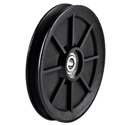 1Pc Nylon Bearing Pulley Wheel round Fitness Pulley Wheel Bearing Replacements Gym Equipment Parts for Fitness Equipment