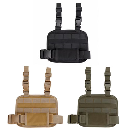 1000D Drop Leg Platform MOLLE Adjustable Leg Plate Leg Ammo Bag Magazine Bag Adjustable Thigh Strap Pouch