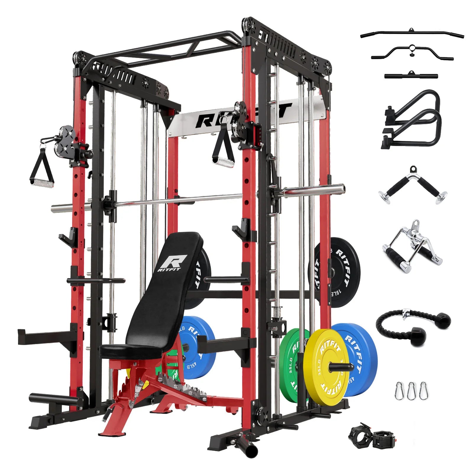 M1 PRO Smith Machine Home Gym Package Comprehensive All-In-One Workout System