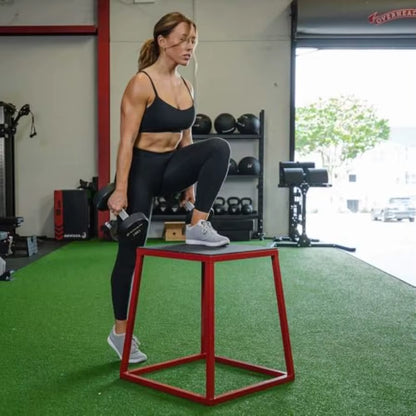 Produty 24 Plyometric Box Set with Antislip Surface for Highintensity Home Gym Workouts Ideal for Strength Training Jump Exerci