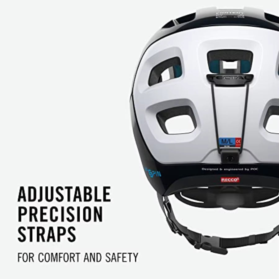 POC Spin Helmet for Cycling Tectal Race Edition Advanced Aerodynamic Design with Enhanced Ventilation and Lightweight Construct