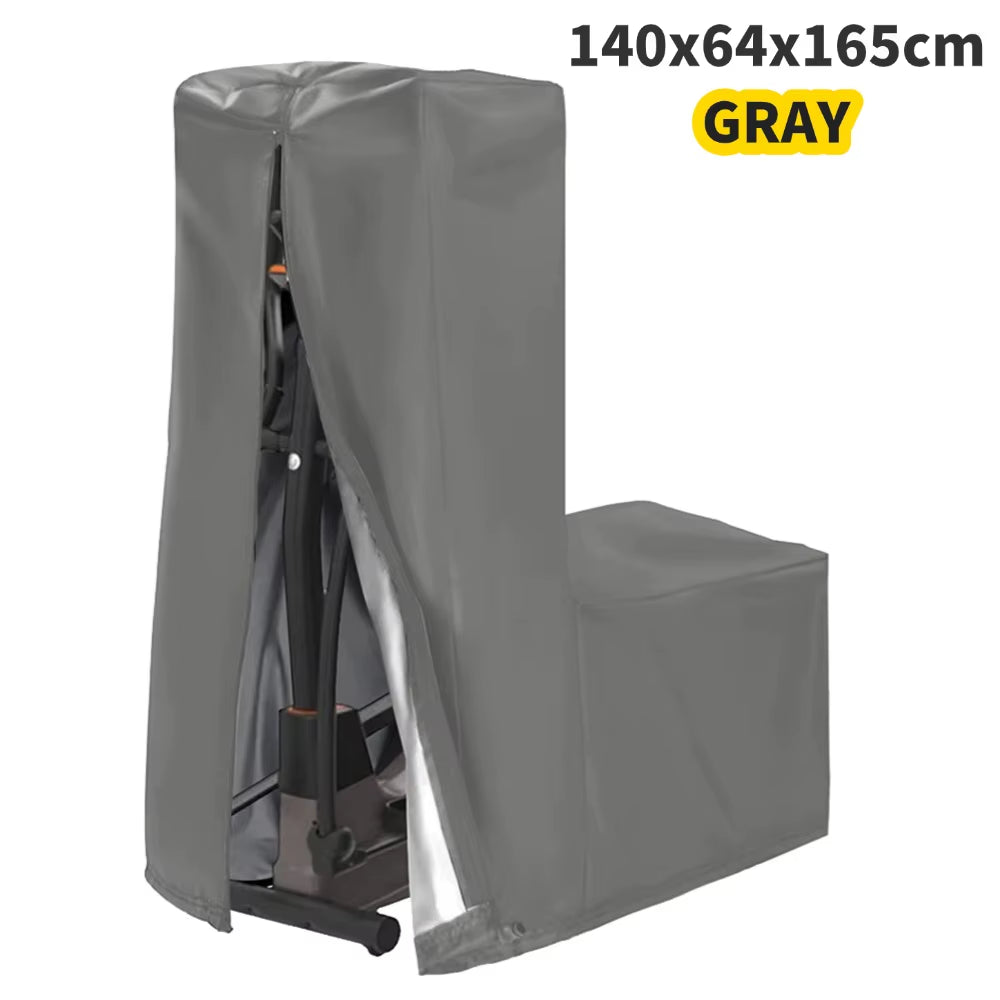 420D Elliptical Machine Dustproof Elliptical Trainer Protective Cover Sun Protection Cover Outdoor Machine Cover