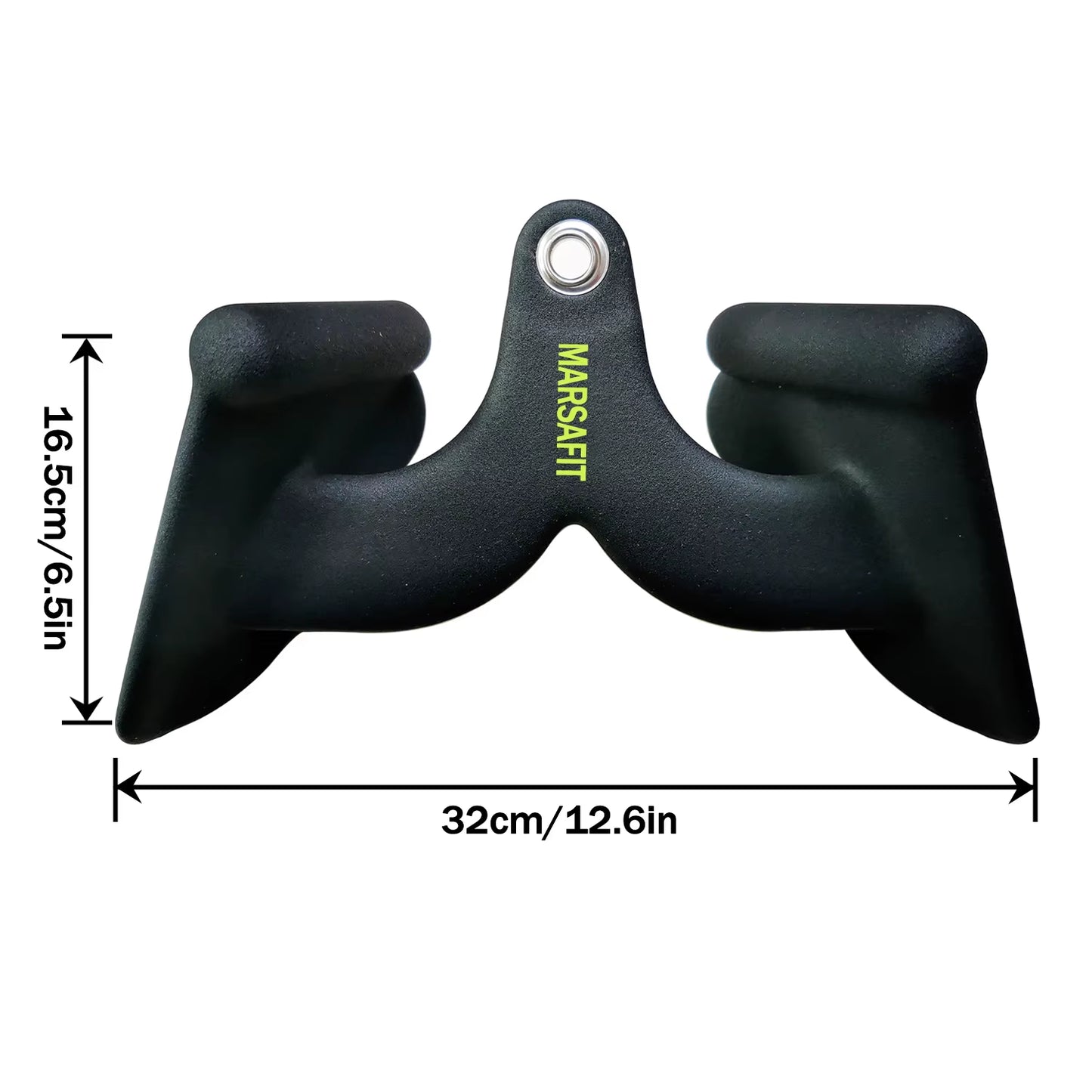 Home Gym Fitness Rowing T-Bar V-Bar Pulley Cable Machine Attachments Bicep Curl Tricep Lat Pulldown Bar Back Strength Training