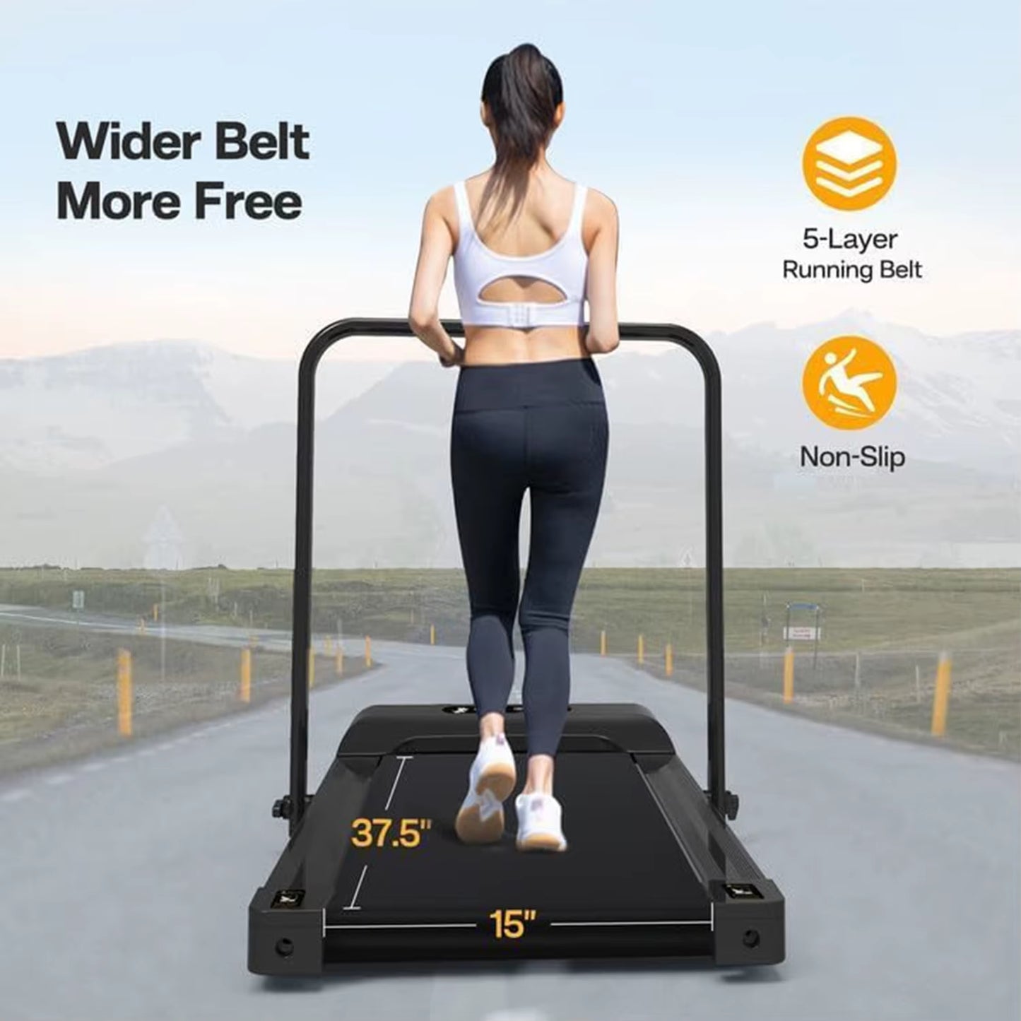 Dog Treadmill 220Lbs Dog Trotter Tred Treadmill for Small Dogs and Medium Dogs 2.5 Hp Folding Doggie Running Machine