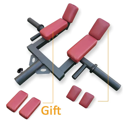Fitness Heavy Duty Barbell Shoulder Press Attachment for Home Gym Strength Training Deadlift Squat Workout Rack Equipment