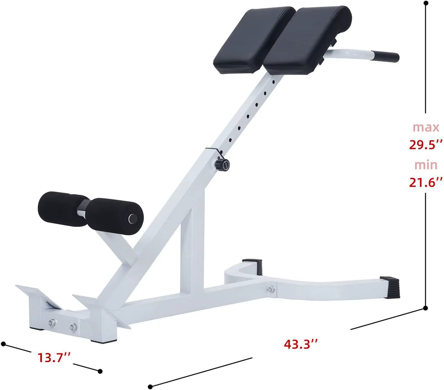 Adjustable Roman Chair Goat Waist Support Device Home Fitness Equipment Abdominal Back and Waist Multifunctional Training Machin
