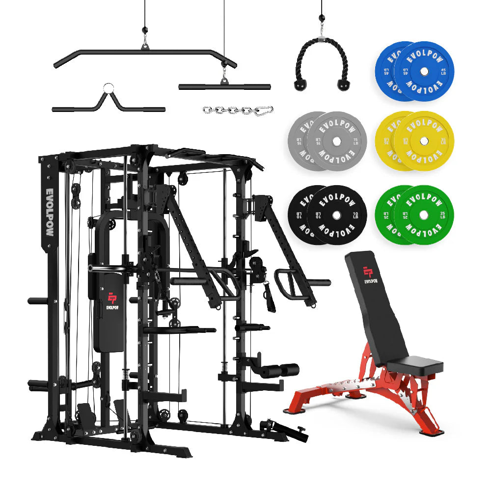 M2A Brute All-In-One Smith Machine Home Gym