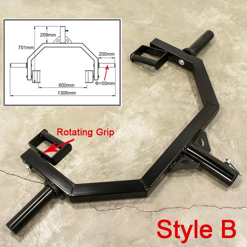 Fitness Heavy Duty Barbell Shoulder Press Attachment for Home Gym Strength Training Deadlift Squat Workout Rack Equipment