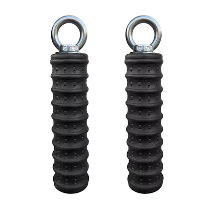 Ergonomic Triceps Rope Pull down Attachment Anti-Slippery Natural Rubber Grip Non-Slip Handle DIY Pulley Cable Attachment