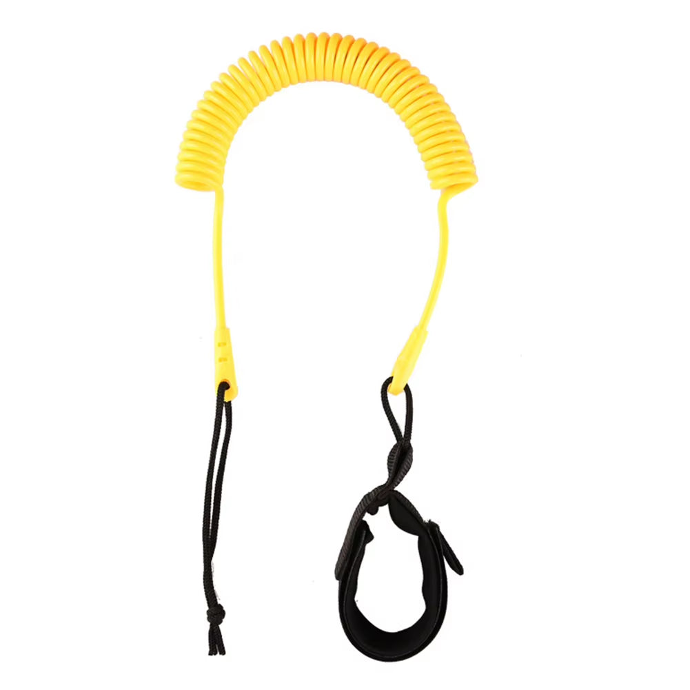 Surf Sup Ankle Leash Surfing Elastic Coiled Stand up Paddle Board Leg Rope Surfboard Ankle Leash Surfboard Leash Leg Rope