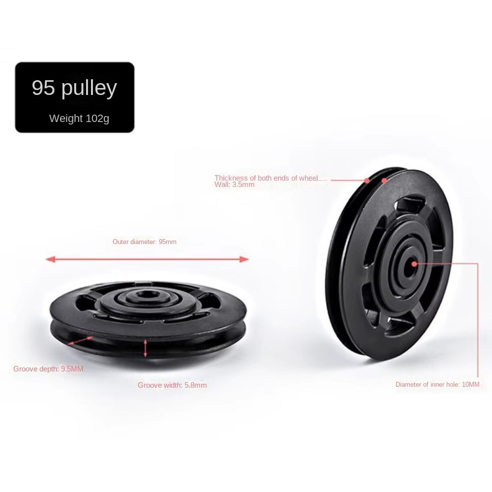 Nylon Bearing Pulley Wheel for Gym Fitness Equipment Cable Machine Part