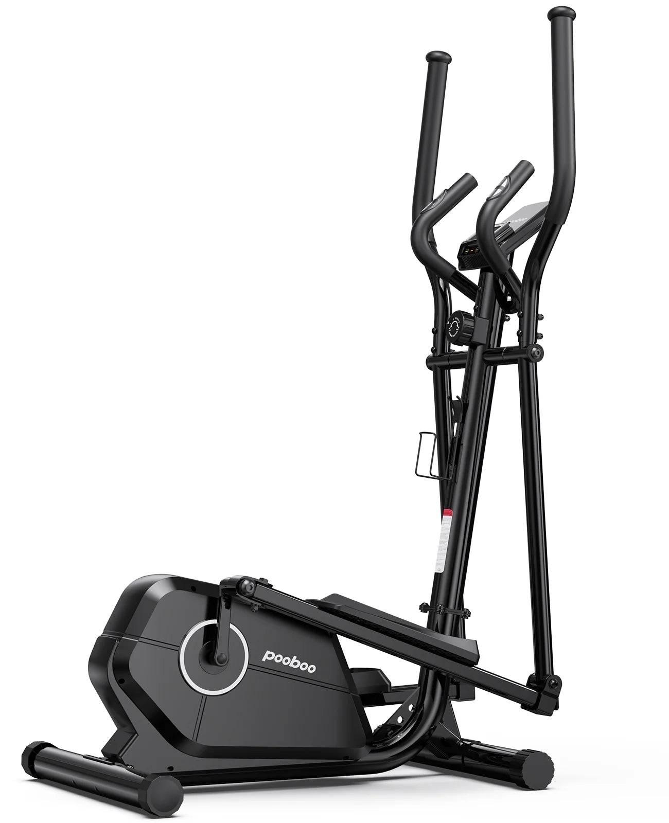 Silent Magnetic Elliptical Bike Stationary Exercise Machine for Home Gym Cardio Workout 250Lb