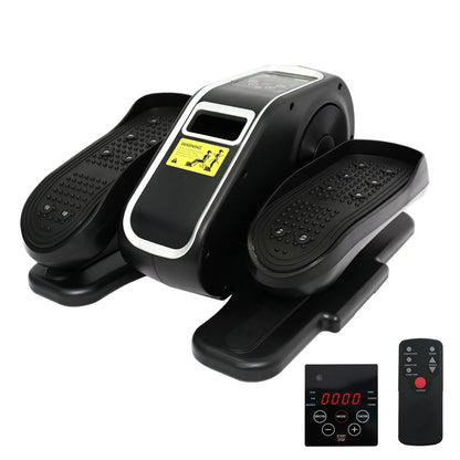 under Desk Elliptical, Portable Seated Elliptical with Remote Control, 12 Adjustable Speeds Ellipse Leg Excerciser, Dual Modes Elliptical Machine for Seniors