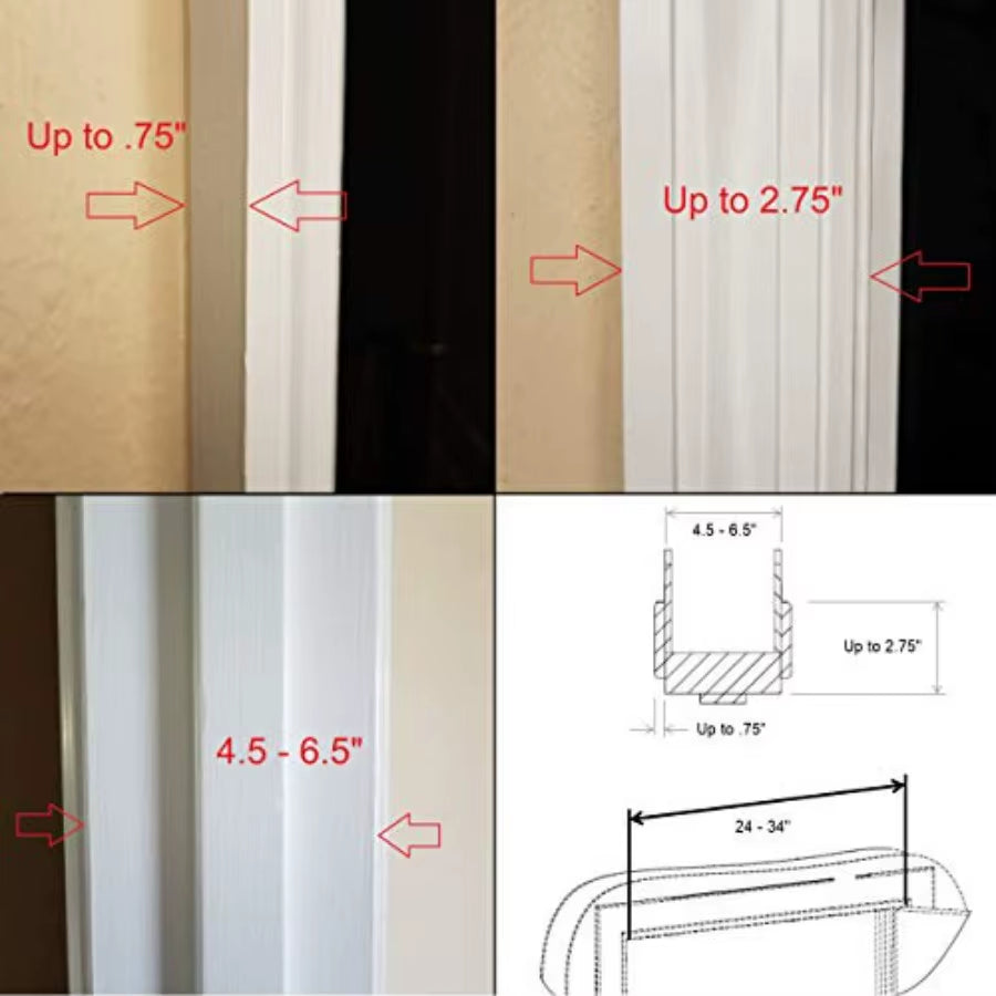 Doorway Pull up Bar Chin up Bar Home Gym Upper Body Trainer Home Fitness Trainer