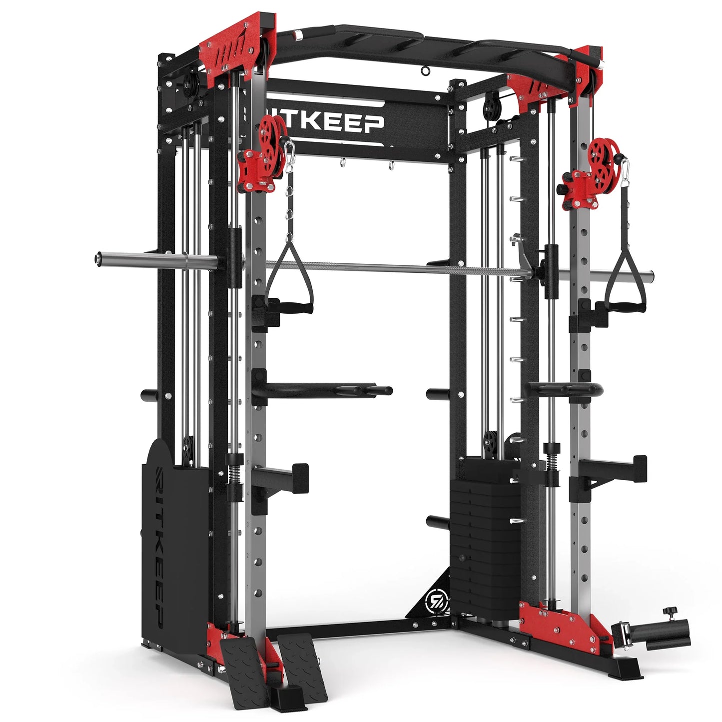 PMAX 5600 Home Gym Smith Machine - Integrated Weight System