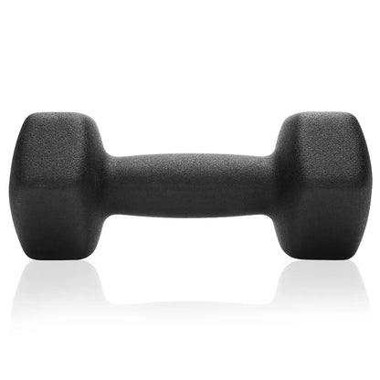 Philosophy Gym Set of 2 Neoprene Dumbbell Hand Weights, Hexagon Shape