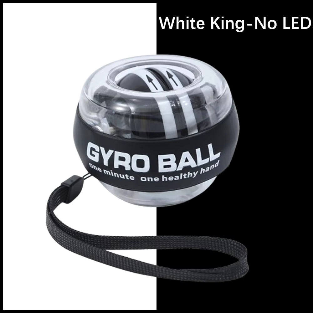 Power Ball Wrist Trainer Ball Wrist Strengthener Gyro Self-Starting Forearm Trainer Gyro Ball for Strengthening Muscles