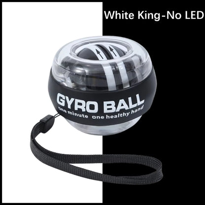Power Ball Wrist Trainer Ball Wrist Strengthener Gyro Self-Starting Forearm Trainer Gyro Ball for Strengthening Muscles