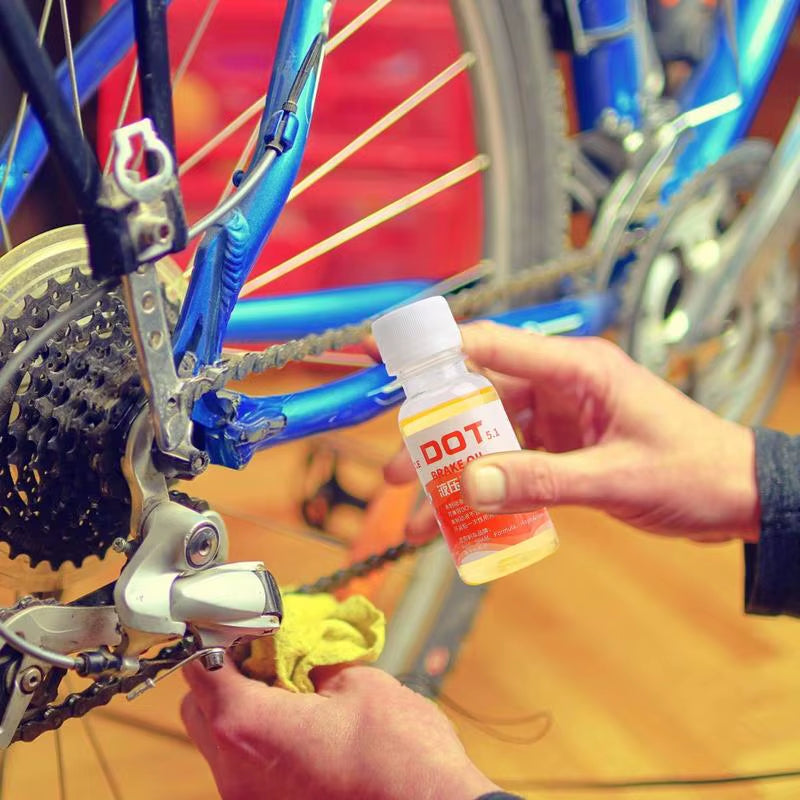 Dot 5. 1 Hydraulic Fluid Dot 5.1 Hydraulic Fluid for Stable Performance Road Bikes Mountain Bikes Bikes Braking Oil for Smooth