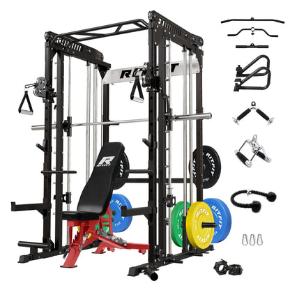 M1 PRO Smith Machine Home Gym Package Comprehensive All-In-One Workout System