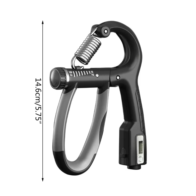 Hand Grip Strengthener Wrist Forearm Strength Trainer Forearm Gripper Adjustable Gripper Exerciser Workout Squeezer 10-100KG