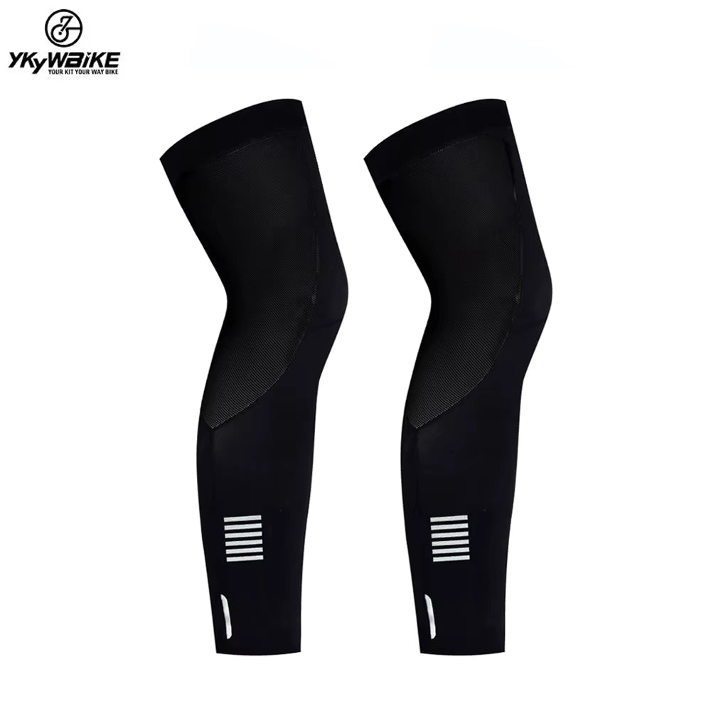 Cycling Leg Warmers Unisex Calf Compression Sleeves Outdoor Sports Running Basketball Football Leg Sleeves UV Protecti