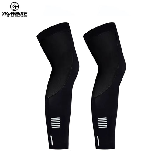 Cycling Leg Warmers Unisex Calf Compression Sleeves Outdoor Sports Running Basketball Football Leg Sleeves UV Protecti