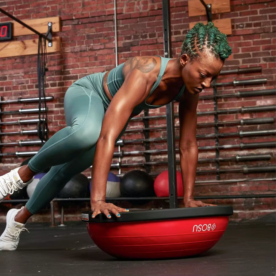 Pro Multi Functional Home Gym Full Body Balance Strength Trainer Ball Equipment with Guided Workouts and Pump