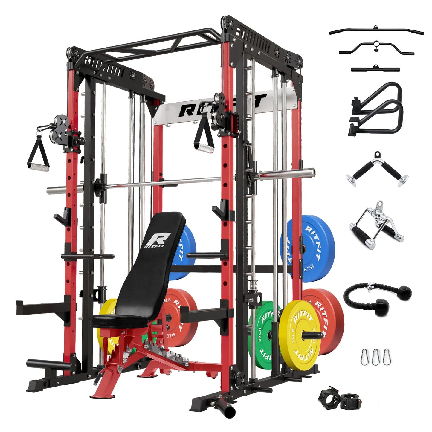 M1 PRO Smith Machine Home Gym Package Comprehensive All-In-One Workout System