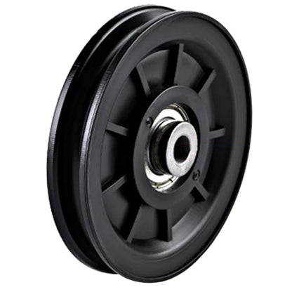 1Pc Nylon Bearing Pulley Wheel round Fitness Pulley Wheel Bearing Replacements Gym Equipment Parts for Fitness Equipment