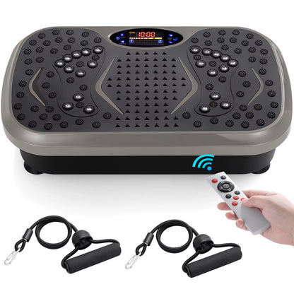 Vibration Plate Exercise Machine, Vibration Plate for Lymphatic Drainage, Whole Body Workout Vibrate Fitness Platform