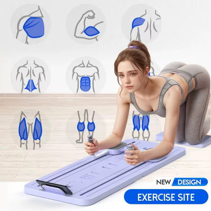 6In1Multi-Functional Fitness Board Abdominal Musculation Machine Pilates Equipment Gym Equipment for Home Pelvic Muscle Trainer